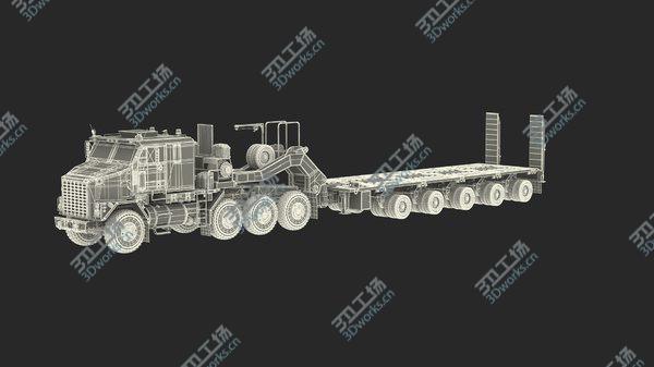 images/goods_img/20210312/3D Desert Camouflage Oshkosh M1070 Truck with M1000 Semi-Trailer Dirty/4.jpg